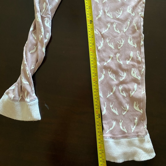 Organic Sweatpants L’b Kids ( girls)  PJ Sz S & Sz Xs long set of 2 - Picture 12 of 14